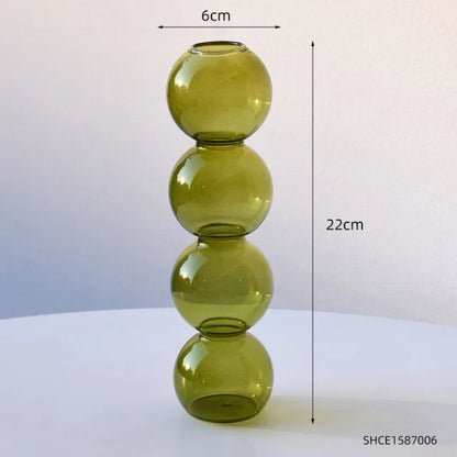 Taufora Halil - Creative Bubble Glass Vase