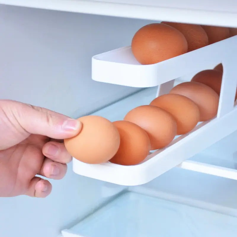 Taufora Halil - Rolling Eggs Dispenser and Organizer