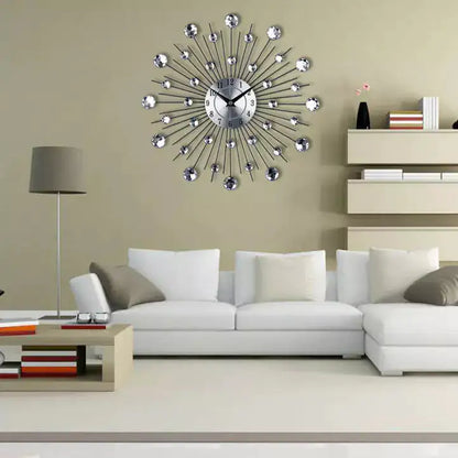 Taufora Halil - Sunburst Wall Clock