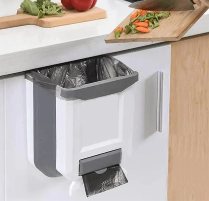 Taufora Halil - Foldable Hanging Kitchen Trash Can