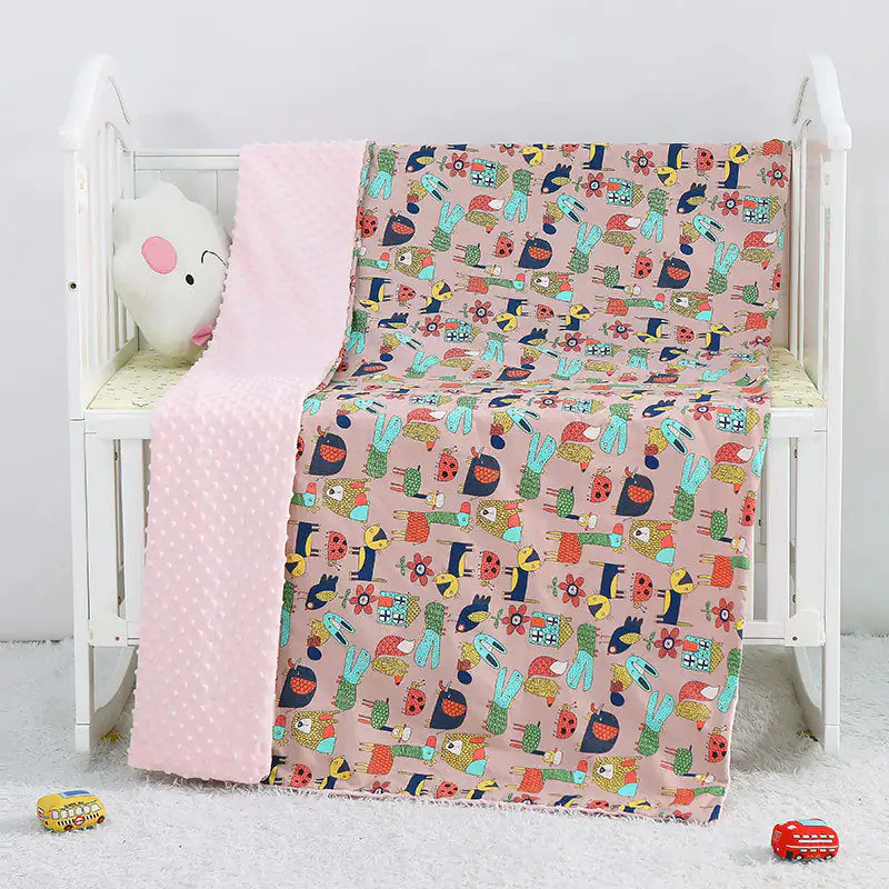 Taufora Halil - Pure Cotton Cartoon Baby Blankets