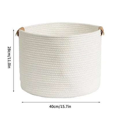 Taufora Halil - Cotton Rope Storage Basket