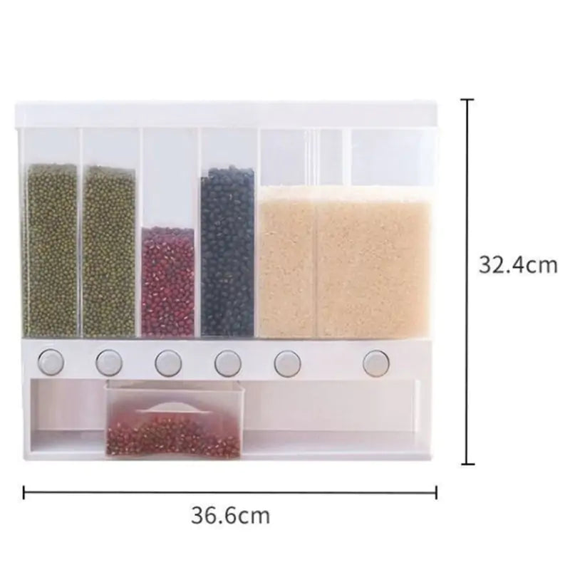 Taufora Halil - Rice, Grains and Beans Storage Dispenser