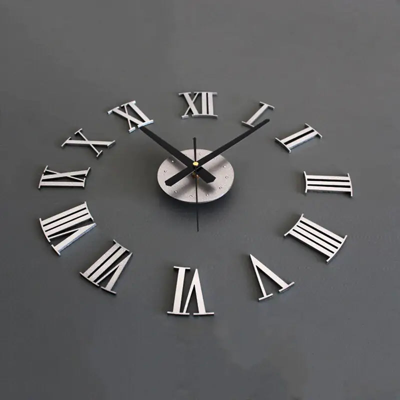 Taufora Halil - DIY Roman Numerals Wall Clock