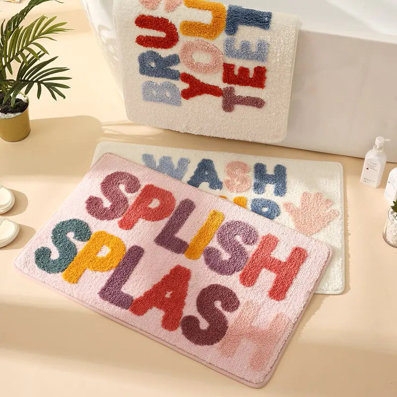 TAUFORA HALIL - "Splish Splash" Non-Slip Rugs