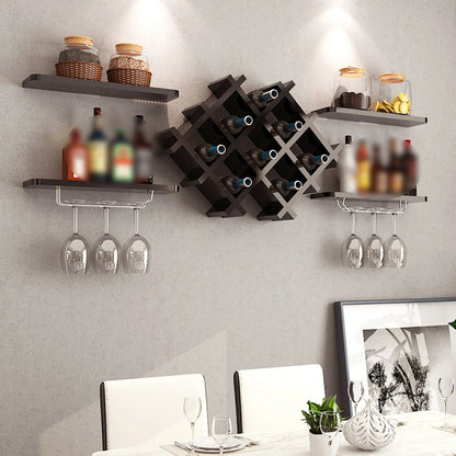 Taufora Halil - Modern Wine Hanging Cabinet