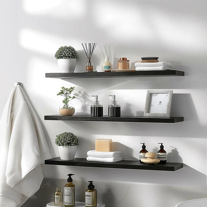 Taufora Halil - Wood Floating Shelves