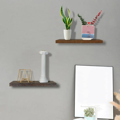 Wall Mounted Wooden Shelf