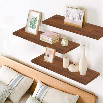 Wall Mounted Wooden Shelf