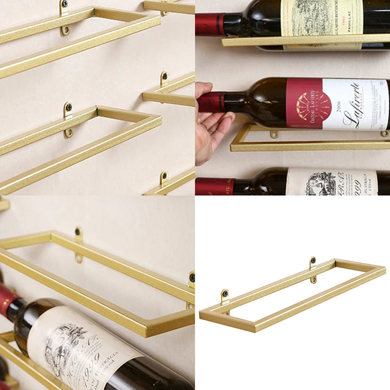 Taufora Halil -Wall-Mounted Wine Holder