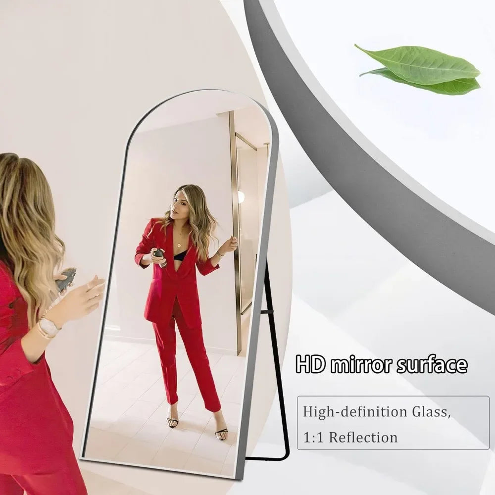 Floor Length Mirror Aesthetic Full Body Mirrors for Home Wall Bedroom Room Large Big Decoration Standing Freight free