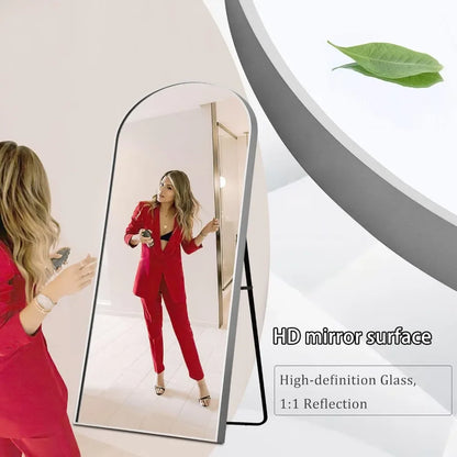 Floor Length Mirror Aesthetic Full Body Mirrors for Home Wall Bedroom Room Large Big Decoration Standing Freight free