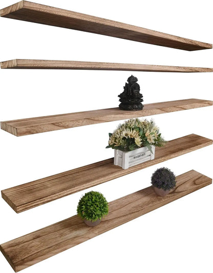 Taufora Halil - Wood Floating Shelves