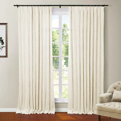 Modern Linen Blackout Curtain