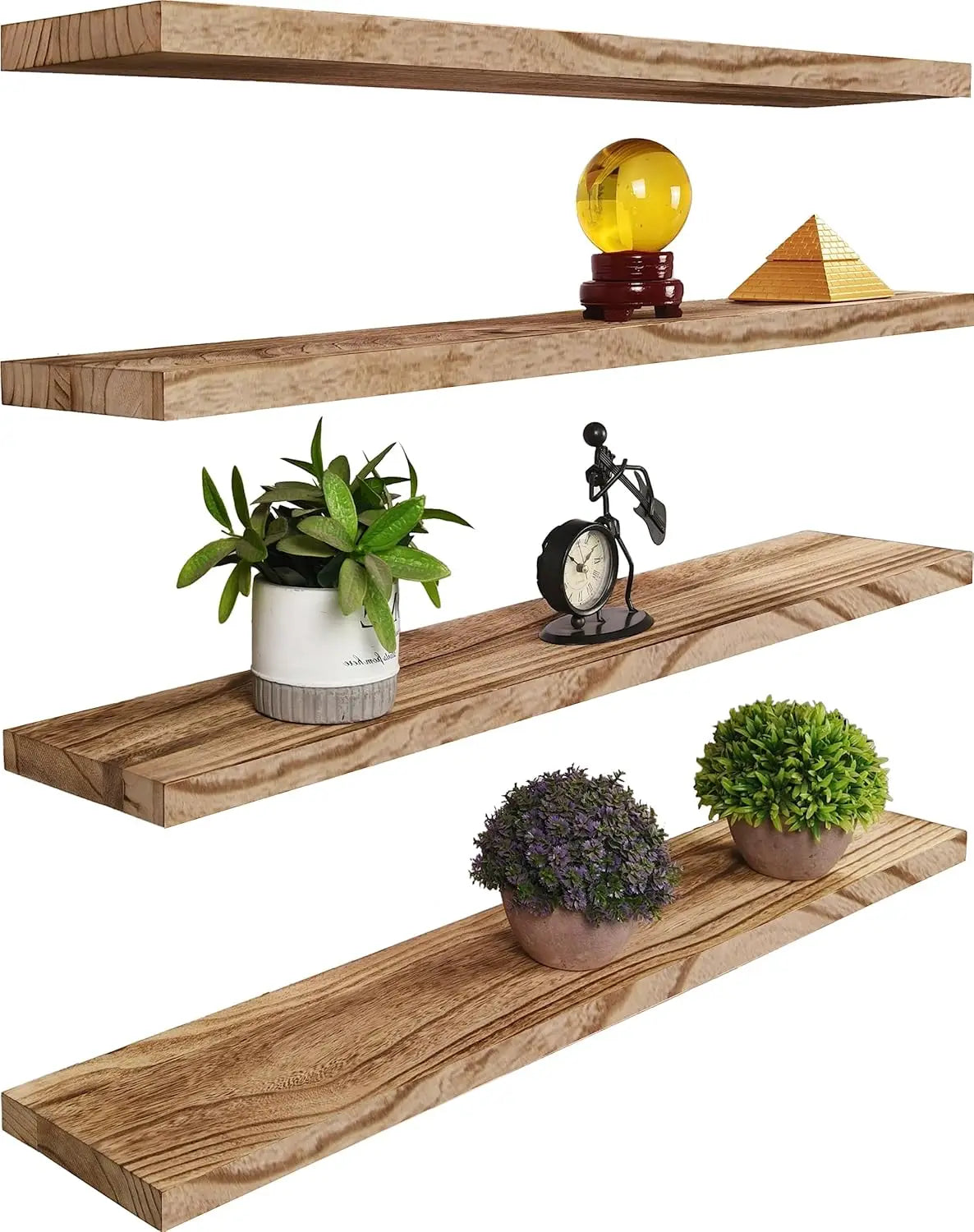 Taufora Halil - Wood Floating Shelves