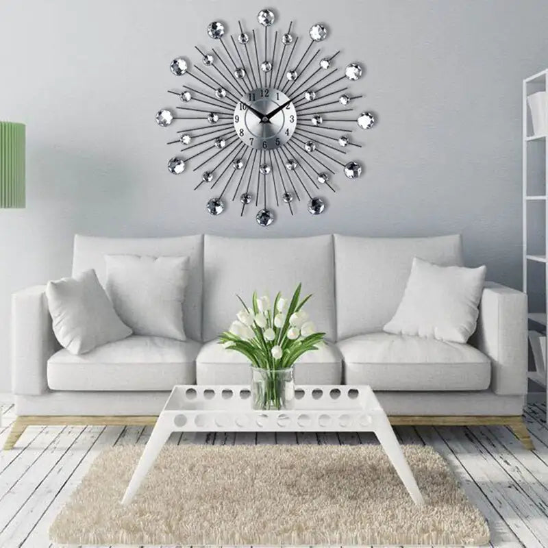 Taufora Halil - Sunburst Wall Clock