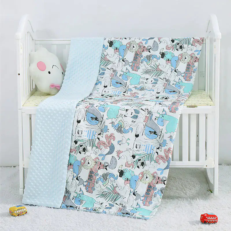 Taufora Halil - Pure Cotton Cartoon Baby Blankets