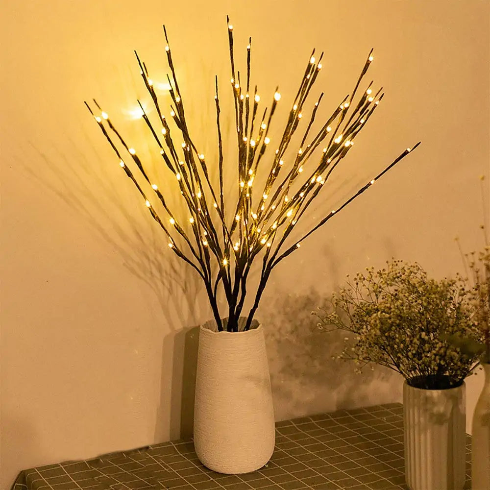 Taufora Halil - LED Willow Branch Lamp