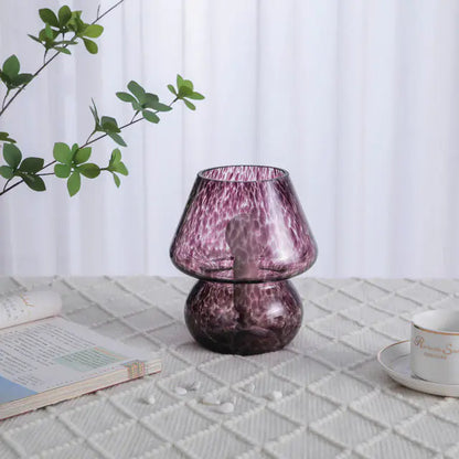 Taufora Halil - Glass Translucent Bedside Lamp