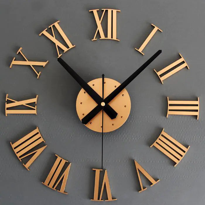 Taufora Halil - DIY Roman Numerals Wall Clock