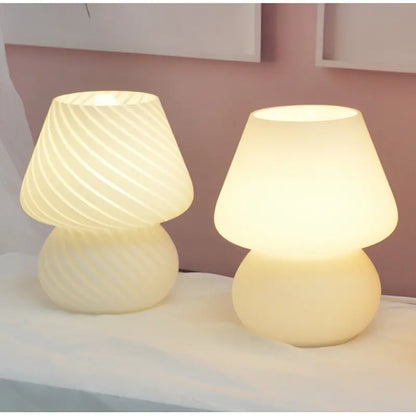 Taufora Halil - Glass Translucent Bedside Lamp