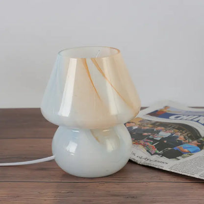 Taufora Halil - Glass Translucent Bedside Lamp