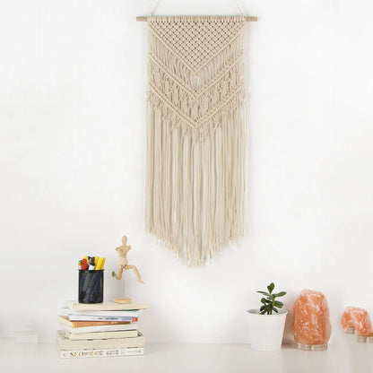 Taufora Halil - Macrame Wall Hanging Boho Art Decor