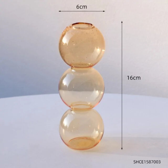 Taufora Halil - Creative Bubble Glass Vase