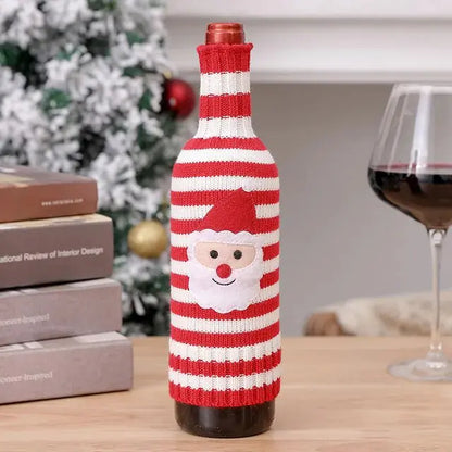 Christmas Wine Bottle Cover