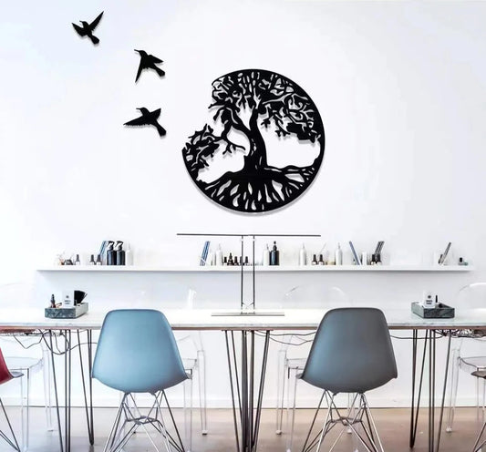 Taufora Halil - Tree of Life Decorative Iron Wall Art Wall