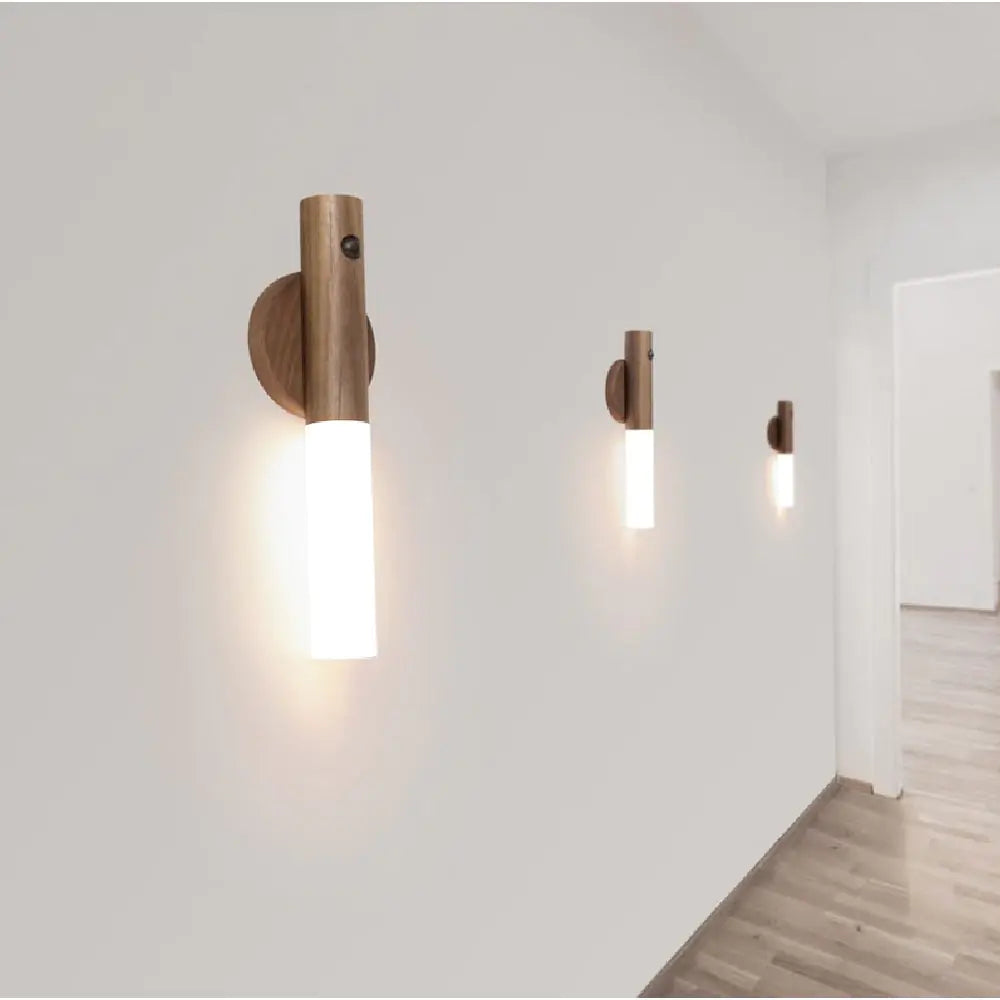 Taufora Halil - LED Wireless Wood Stick Night Light