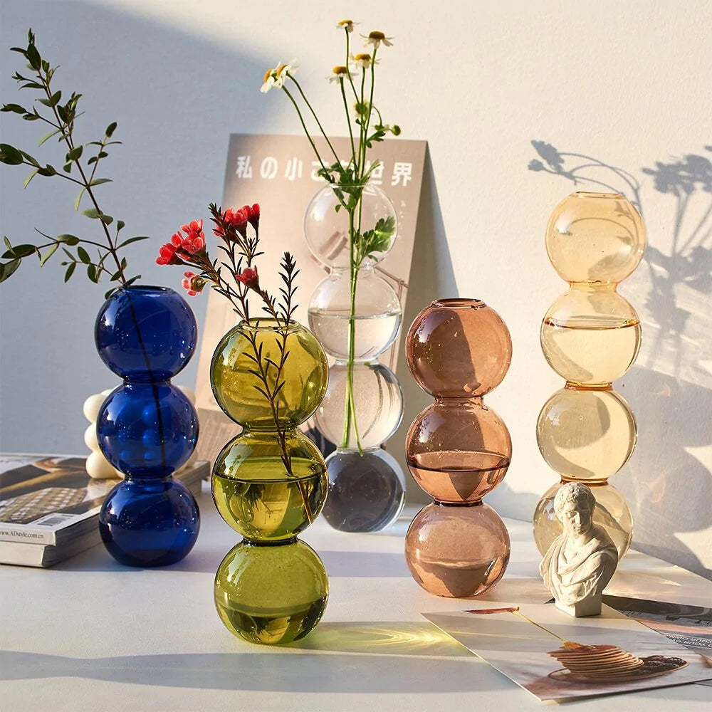 Taufora Halil - Creative Bubble Glass Vase