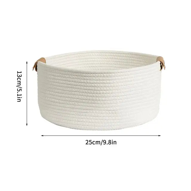 Taufora Halil - Cotton Rope Storage Basket