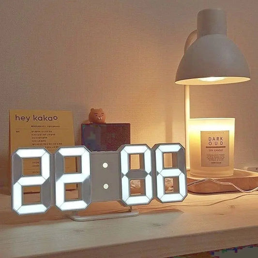 Taufora Halil - LED Tabletop / Hanging Digital Clock