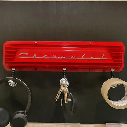 Vintage Script Corvette Wall Rack