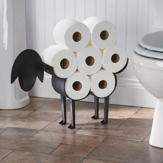 Taufora Halil - Sheep Decorative Toilet Paper Holder